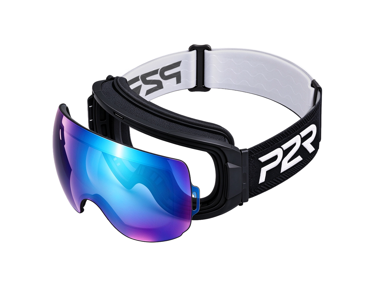 P2R V30 Ski Goggles with Magnetic Double-Layer Lens